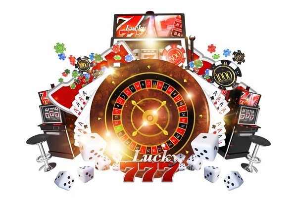 vamos Capsa Susun live dealer table with cards and chips